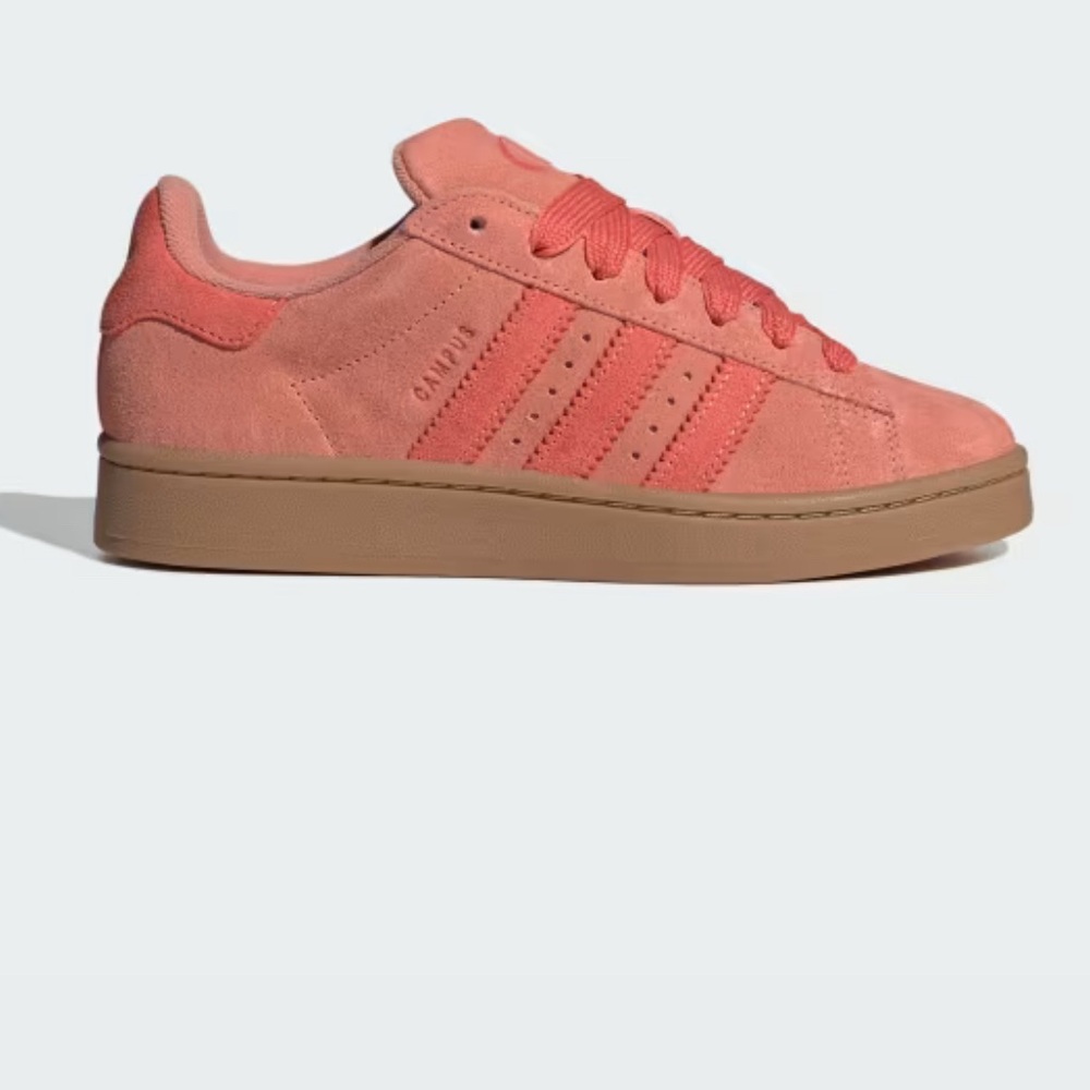 Adidas Pink Suede Sneakers